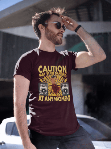 Alternative view of Caution: May Start Dancing At Any Moment