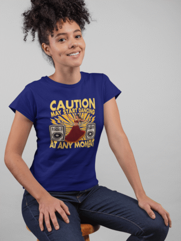 Alternative view of Caution: May Start Dancing At Any Moment