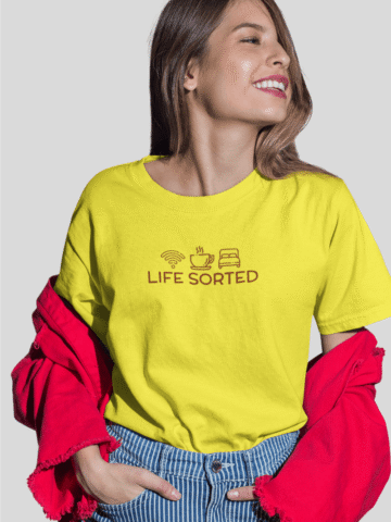 WiFi, Coffee, Bed, Life Sorted