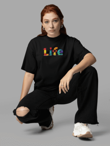 Alternative view of Life is a Puzzle: Black Edition