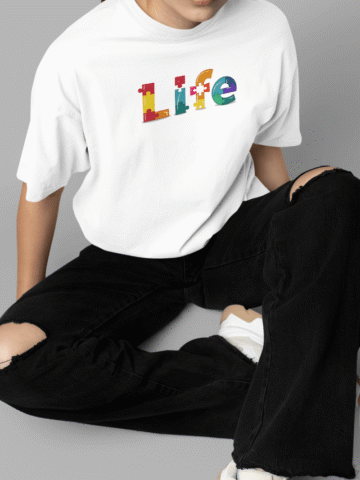 Alternative view of Life is a Puzzle: White Edition