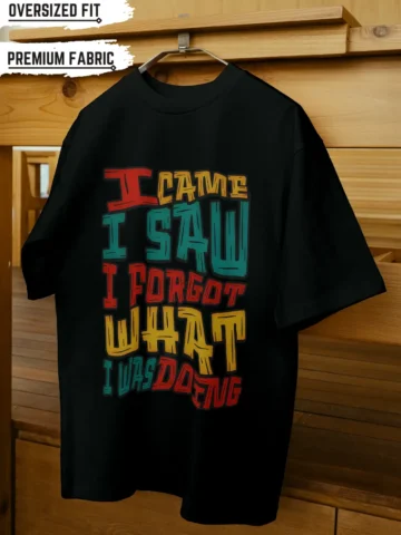 I Came, I Saw, I Forgot What I Was Doing