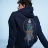 Tempered Chaos - Lord Shiva Hoodie (Navy Edition)