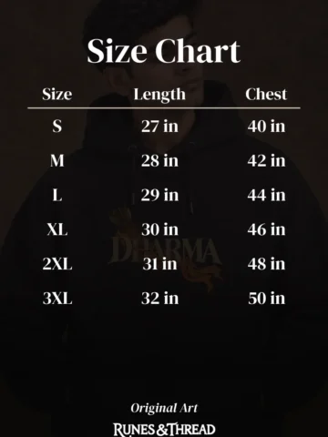 Dharma – Lord Rama Hoodie (Black Edition) - Image 5