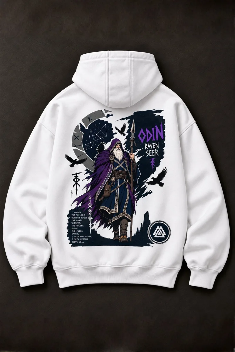 The Wanderer – Odin Hoodie - Image 3